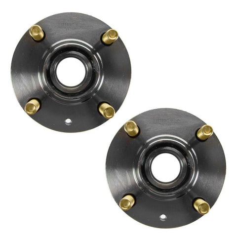 4 Pack Wheel Hub And Bearing Assembly For Mitsubishi Lancer 2.0L 2002-2007 With ABS Sensor Lugs Rear Left And Right