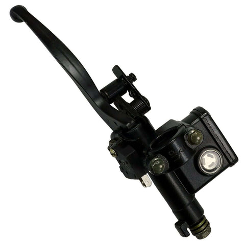 Left Hydraulic Brake Master Cylinder Lever Pump Replacement For 50cc To 250cc ATVs Quad Dirt Bikes Moped And More Durable High Quality Fit
