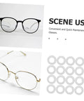 Your Go To Eyeglass Washers Kit With 200 Pcs Rimless Glasses Flat Washers And Metal Fasteners For Easy Frame Repair Hinge Tighteners