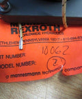 Close-up of GL62-0-A-149 Repair Kit 10062 label on hydraulic solenoid 24V DC 1.71A, showing kit and model number details