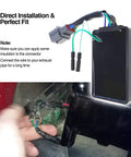 Beefed-Up Rancher 350 CDI Box Upgrade for 2000-2005 TRX350 ATV TE FM TM FE Models with 10 Pin DC Ignition Replacement