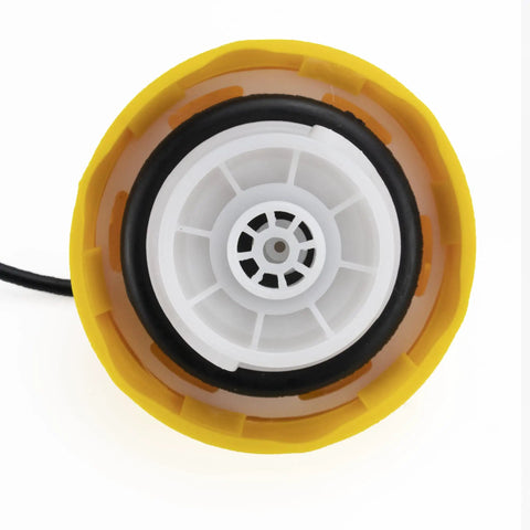 Top view of E85 Gas Cap Replacement Fits Jeep Chrysler Dodge And Ram Vehicles For Grand Cherokee Durango Cherokee and more