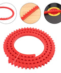 Dead Nuts Reliable 78 Inch Flexible Curve Template For Woodworking And Profiling, tough red polymer guide strip.