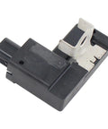 Heavy Duty Battery Current Sensor Drops Right In For Nissan Altima Leaf Murano Pathfinder Quest Versa Qx60 Replaces 294G01HH0A solid black sensor with metal connector.