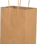 Tough Brown Paper Bags With Handles Pack Of 91 For Parties And Gift Exchanges 10 By 5 By 13 Inches Eco Friendly Safe And Recyclable