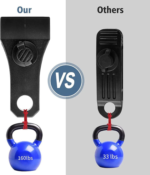 Comparison of Heavy Duty Lock Grip Tarp Clips Hold Like Crazy With Rock Solid Non Slip Jaw vs other weaker clips