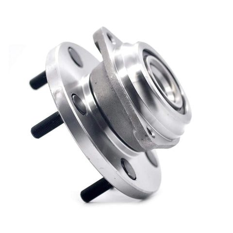 Front view of Front Wheel Hub Bearing Assembly For 1999 2004 Jeep Grand Cherokee Direct Fit 5 Lug Front Left Or Right OE OEM 513159 HA598679 BR930335 Drop In Replacement