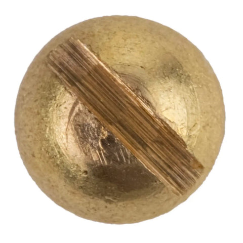 Dead Simple Install And Top Shelf Durability Premium Solid Brass Round Head Slotted Drive Wood Screws Smooth Self Tapping Design Flawless Cabinetry Mounting Sweet Brass Patina Pack Of One Hundred