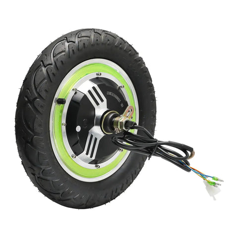 Killer 12 Inch 36V 500W Brushless Hub Motor Rear Wheel Conversion Kit With Pneumatic Tire And Disc Brake for Electric Scooters.