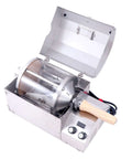 Direct Fired 450g Home Coffee Roaster Machine With 110V Electric Operation, Stainless Steel Shell, See Color Change Through 5mm Quartz Glass