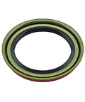 Front view of seal from Beefed Up Front Wheel Bearing Hub Assembly Replacement Kit For Ford F-150 RWD 1975 Through 1996 With OEM WTA13x2 WTA12x2 And WS4148x2 Bearings And Seals Easy Install, Durable OEM Grade Upgrade.
