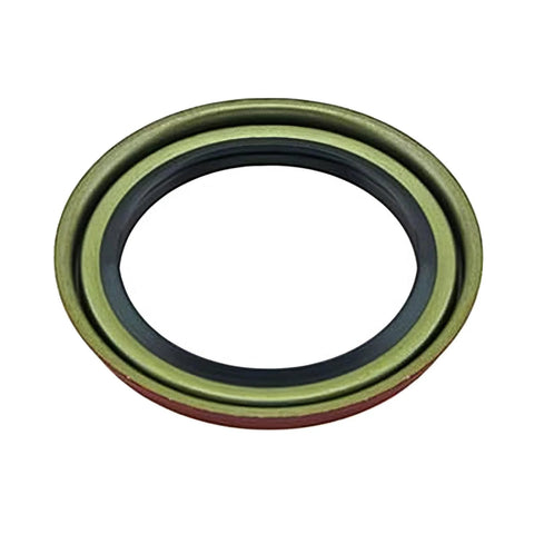 Front view of seal from Beefed Up Front Wheel Bearing Hub Assembly Replacement Kit For Ford F-150 RWD 1975 Through 1996 With OEM WTA13x2 WTA12x2 And WS4148x2 Bearings And Seals Easy Install, Durable OEM Grade Upgrade.