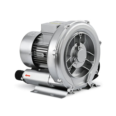 Heavy Duty High Pressure Vortex Ring Blower Six Tenths Horsepower 41CFM 110V 60Hz Single Phase Industrial Vacuum Pump