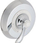 Fairfax Rite Temp Valve Trim With Lever Handle Chrome ADA Compliant Metal Lever Anti Scald Temperature Control No Sweat Single Handle