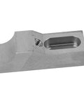 Two Piece S136H Die Steel Low Profile Side Clamp Vise Set with 20mm height, showing detailed metal structure for CNC milling