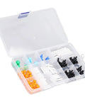 Vibrant Chemistry Molecular Model Kit For Easy Assembly And Disassembly with colorful PP balls and connectors in a storage box