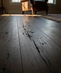 Durable As Nails Reactive Water Based Wood Stain Lays Down A Knockout Warm Brown Finish For Barn Siding Ranch Beams And Deck Projects VOC Free Low Odor Heavy Duty Plus on weathered wood floor.