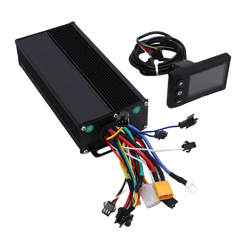 Electric Bike Controller Kit With 3 Mode Sine Wave Brushless Motor Control Panel For LCD Display, Weatherproof And Sweatproof