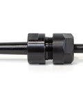 MT1 Pen Turning Lathe Mandrel for Wood Lathe, 1/4 inch shaft, shown with five slim spacer bushings for DIY projects.