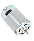 High Output RS-550 DC Electric Motor Packing 22000RPM Kicking Power For Hand Drills And Power Tools, Legit Solid Build For Audio Video Gear And PC Peripherals In Black