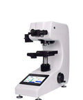 Micro Digital Vickers Hardness Tester With Touch Screen And Automatic Measurement For Straight Up Precision Testing featuring seven inch LCD display.