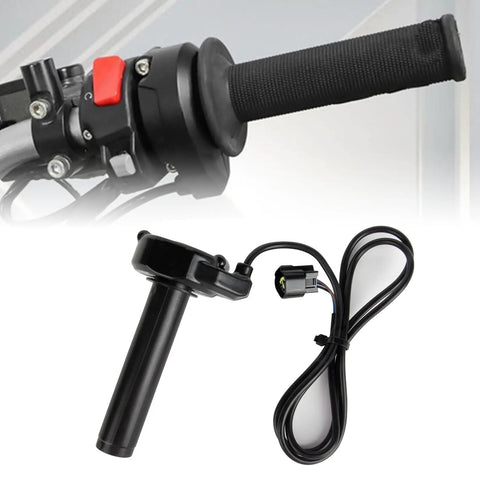 Rolling Bearing Electric Throttle Handle Grips For Sur Ron Light Bee X S And Segway X160 X260 22mm 7 8 Inch Handlebar Upgrade With Smooth Rolling Bearings Factory Stock Controller Only