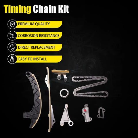 Heavy Duty Timing Chain Kit With VVT Gear Sprockets For Honda 1.5L Turbo DOHC 16V Civic 2016 2020 And Honda CR V 2017 2020