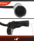 Close-up view of Set Of 4 Front And Rear Abs Wheel Speed Sensors For Bmw 1 And 3 Series connectors for easy installation.