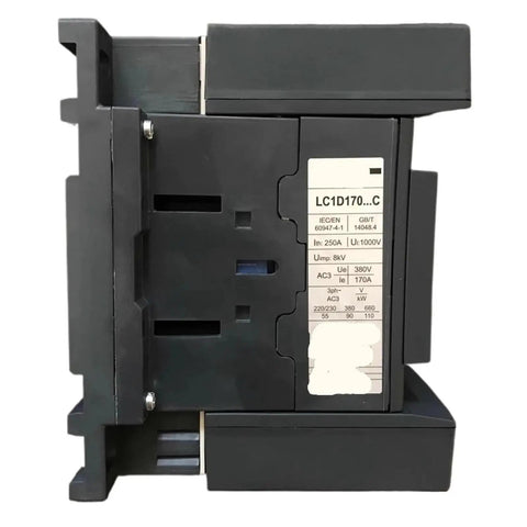 LC1D17000M7C Contactor Beefy Three Phase 380V 170A Heavy Duty Motor Controller For 90KW Load Three Phase AC Switch