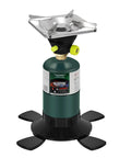 Ultra Portable Propane Camping Stove With Quick Ignition, Lightweight Durable Base For Hiking And Backpacking, Works With Propane Or MAPP Gas Cylinders, One Click Start For Fast Hassle Free Outdoor Cooking On The Go