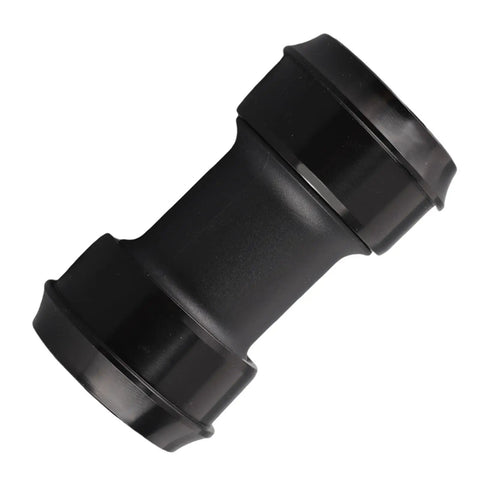 PF30 24mm Press Fit Bottom Bracket For Mountain Bikes With Beefy Aluminum Alloy Body And Sealed Bearings Ultra Lightweight BB For PF30 Frames With Smooth Friction Free Rotation Durable Crankset Part For Trail Ready Rides, black