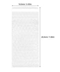 Self Adhesive Bubble Cushioning Bags For Shipping Fragile Items And Cosmetics with dimensions 10x20cm