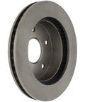 Centric 121.67050 front brake rotor, gray metallic finish