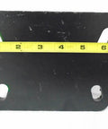 Heavy Duty 6 X 2 Inch Kingpinless Caster Set With Two Swivel And Two Rigid Units Ductile Steel Wheels mounting plate measuring 6x6 inches.