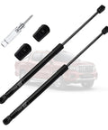 Chevrolet Traverse Rear Liftgate Lift Supports Gas Struts Pair 2009 Through 2017 with screwdriver and fittings