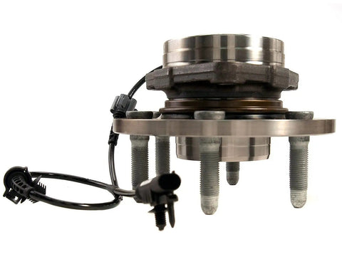 Universal Fit Wheel Bearing Kit With Pre Greased And Pre Sealed Design Integrated Raceway And Hub For Up To Thirty Percent Stiffer Ride Narrow Profile Reduces Unsprung Weight For Faster Handling And Better Fuel Economy SP500301 wheel bearing hub assembly with studs and sensor cable