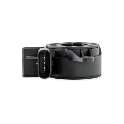 Heavy Duty Dual Channel Analog Current Sensor With Knockout Accuracy And Killer 75 Amp Range side view with connector.