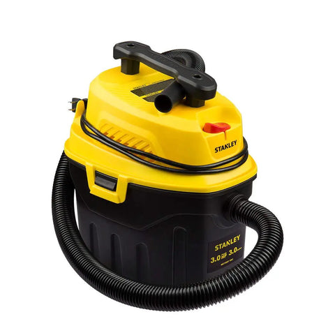 3 Gallon Wet Dry Shop Vacuum With 3 Peak HP Motor Powerful Suction Portable 2 In 1 Auto Detailing Vacuum For Cars Garage Vans And Tight Spaces