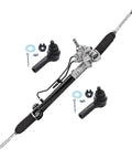 3Pc Front Rack And Pinion Kit With Power Steering Rack And Pinion Assembly Plus Outer Tie Rod Ends For 2007 2011 Honda CRV Japan Built Models J VIN Replacement
