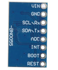 Nine Axis BNO055 Sensor Module With 3 Axis 12 Bit Accelerometer And 16 Bit Gyroscope Flexible Output For Accel Gyro And Magnetic Data Pro Grade Motion Sensor For Smartphones And Wearable Devices, blue PCB pins