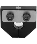 Durable Aluminum Alloy Filament Welding Connectors For 1.75mm Filaments black finish front view