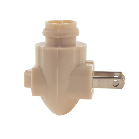 Plug In Night Light Kit With Four Watt Bulbs Pack Of Four Ivory Plastic Do It Yourself Decorative Night Light Modules For Custom Home Lighting Projects