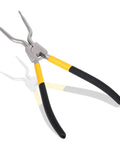 Washer Spring Expansion Removal Tool For Front Load Washers Fits LG Samsung Whirlpool Kenmore, yellow handles, silver jaws