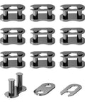 420 Chain Master Link Roller Connector Kit For 50cc To 212cc Dirt Bikes ATVs Go Karts And Mini Bikes Ten Pack Replacement