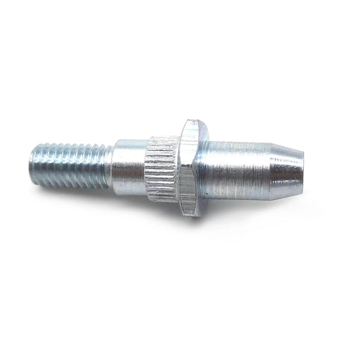 Close-up of a metal hinge pin from Door Hinge Pin And Bushing Assembly Kit For Chevy GMC Trucks 1999-2007 Avalanche Sierra Silverado