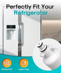 NSF ANSI 401 Certified Refrigerator Water Filter Replacement For LG LT700P LT700PC HDX FML-3 46-9690 in kitchen setting