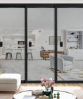 6 Pack Self Stick Cabinet Handles And Drawer Pulls With Adhesive on glass doors in modern living room