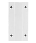 20mm Aluminum Alloy Linear Motion Ball Bearing Slide Bushing With Rock Solid Slide Unit And Dead Smooth Oxidized Rail For Heavy Duty Transmission Systems, top view of slide block.