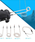 Heavy Duty Handheld 1500W Induction Heater Bolt Remover Tool with four robust coils, including various coil types.