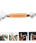 Tai Chi Sword Handle With Hand Protector Built Tough Replaceable Grip For Martial Arts Practice, Durable Wood And Metal Construction